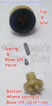 QT Valve, Exploded View