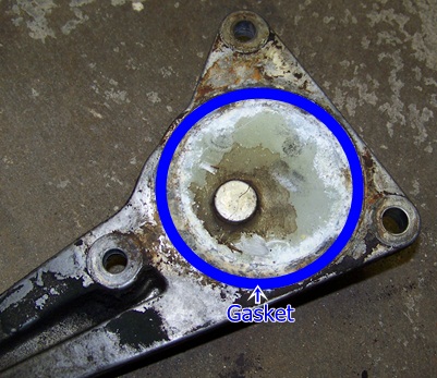 Tensioner Gasket path